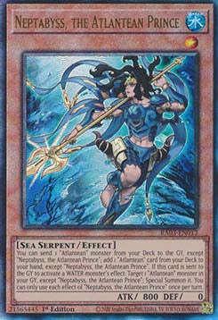 Neptabyss, the Atlantean Prince (V.7 - Ultimate Rare)⁣ - Quarter Century Bonanza⁣ (Ultimate Rare)⁣ [013]