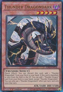 Thunder Dragondark (V.7 - Ultimate Rare)⁣ - Quarter Century Bonanza⁣ (Ultimate Rare)⁣ [018]