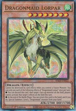 Dragonmaid Lorpar (V.7 - Ultimate Rare)⁣ - Quarter Century Bonanza⁣ (Ultimate Rare)⁣ [022]