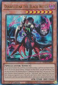 Diabellstar the Black Witch (V.6 - Ultimate Rare)⁣ - Quarter Century Bonanza⁣ (Ultimate Rare)⁣ [032]