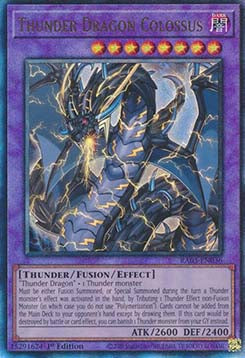 Thunder Dragon Colossus (V.7 - Ultimate Rare)⁣ - Quarter Century Bonanza⁣ (Ultimate Rare)⁣ [036]