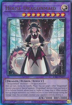 House Dragonmaid (V.8 - Ultimate Rare)⁣ - Quarter Century Bonanza⁣ (Ultimate Rare)⁣ [037]