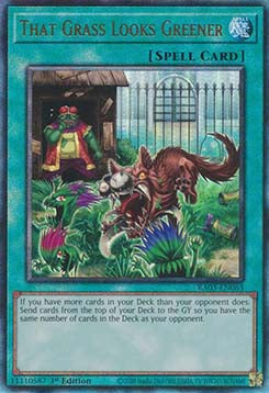That Grass Looks Greener (V.7 - Ultimate Rare)⁣ - Quarter Century Bonanza⁣ (Ultimate Rare)⁣ [063]