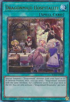 Dragonmaid Hospitality (V.8 - Ultimate Rare)⁣ - Quarter Century Bonanza⁣ (Ultimate Rare)⁣ [068]