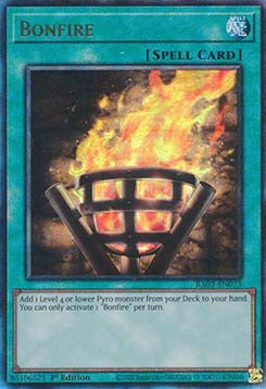 Bonfire (V.7 - Ultimate Rare)⁣ - Quarter Century Bonanza⁣ (Ultimate Rare)⁣ [073]
