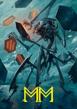 Art Series: Scrawling Crawler (V.2)⁣ - Magic: The Gathering Foundations: Extras⁣ (Tip Card)⁣ [A50]
