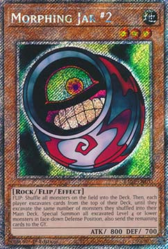 Morphing Jar #2 (V.1 - Platinum Secret Rare)⁣ - Quarter Century Bonanza⁣ (Platinum Secret Rare)⁣ [100]