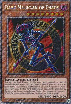 Dark Magician of Chaos (V.1 - Platinum Secret Rare)⁣ - Quarter Century Bonanza⁣ (Platinum Secret Rare)⁣ [134]