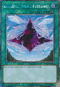 Dimensional Fissure (V.1 - Platinum Secret Rare)⁣ - Quarter Century Bonanza⁣ (Platinum Secret Rare)⁣ [163]