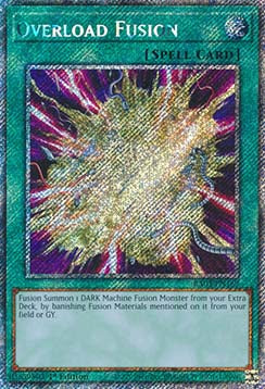 Overload Fusion (V.1 - Platinum Secret Rare)⁣ - Quarter Century Bonanza⁣ (Platinum Secret Rare)⁣ [169]