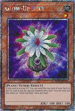 Glow-Up Bulb (V.1 - Platinum Secret Rare)⁣ - Quarter Century Bonanza⁣ (Platinum Secret Rare)⁣ [245]