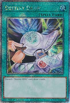 Destiny Draw (V.2 - Quarter Century Secret Rare)⁣ - Quarter Century Bonanza⁣ (Quarter Century Secret Rare)⁣ [173]