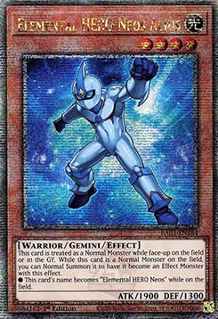 Elemental HERO Neos Alius (V.2 - Quarter Century Secret Rare)⁣ - Quarter Century Bonanza⁣ (Quarter Century Secret Rare)⁣ [184]