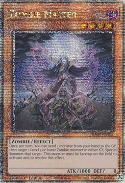 Zombie Master (V.2 - Quarter Century Secret Rare)⁣ - Quarter Century Bonanza⁣ (Quarter Century Secret Rare)⁣ [185]