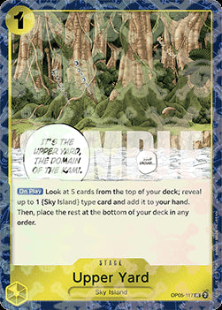 Upper Yard (OP05-117) (V.2)⁣ - The Best⁣ (Uncommon)⁣ [OP05-117]