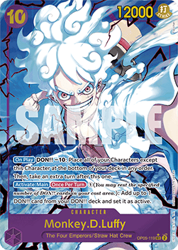 Monkey.D.Luffy (OP05-119) (V.2) - The Best (Alternate Art) [PRB01-OP05-119]