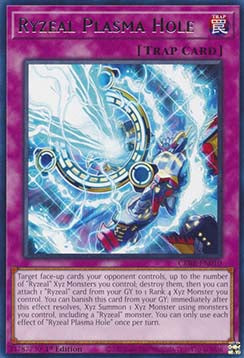 Ryzeal Plasma Hole (V.1 - Rare)⁣ - Crossover Breakers⁣ (Rare)⁣ [010]