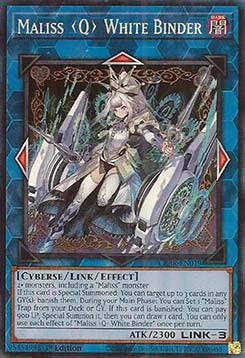 Maliss Q White Binder (V.2 - Collectors Rare)⁣ - Crossover Breakers⁣ (Collectors Rare)⁣ [019]