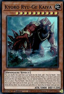 Kyoro Ryu-Ge Kaiva (V.1 - Super Rare)⁣ - Crossover Breakers⁣ (Super Rare)⁣ [031]