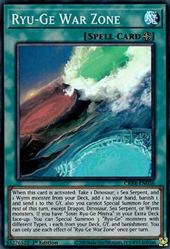 Ryu-Ge War Zone⁣ - Crossover Breakers⁣ (Super Rare)⁣ [036]