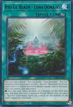 Ryu-Ge Realm - Dino Domains (V.1 - Rare)⁣ - Crossover Breakers⁣ (Rare)⁣ [037]