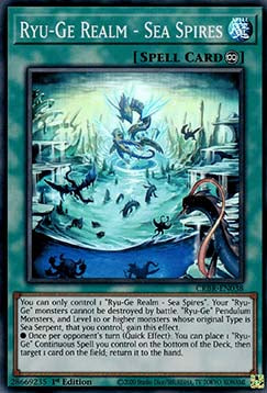 Ryu-Ge Realm - Sea Spires (V.2 - Super Rare)⁣ - Crossover Breakers⁣ (Super Rare)⁣ [038]