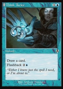 Think Twice⁣ - Innistrad Remastered: Extras⁣ (Common)⁣ [369]