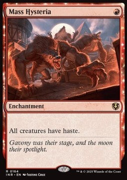 Mass Hysteria⁣ - Innistrad Remastered⁣ (Rare)⁣ [164]