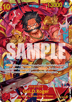Gol.D.Roger (OP09-118) (V.1) - Emperors in the New World (Secret Rare) [OP09-118]