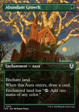 Abundant Growth (V.1)⁣ - Innistrad Remastered: Extras⁣ (Common)⁣ [315]