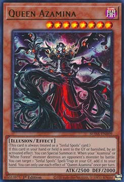 Queen Azamina (V.1 - Ultra Rare)⁣ - Supreme Darkness⁣ (Ultra Rare)⁣ [009]