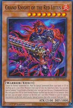 Grand Knight of the Red Lotus⁣ - Supreme Darkness⁣ (Common)⁣ [024]
