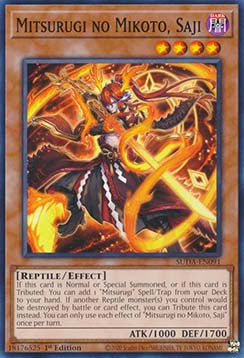 Mitsurugi no Mikoto, Saji⁣ - Supreme Darkness⁣ (Common)⁣ [091]