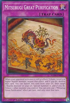 Mitsurugi Great Purification⁣ - Supreme Darkness⁣ (Common)⁣ [096]