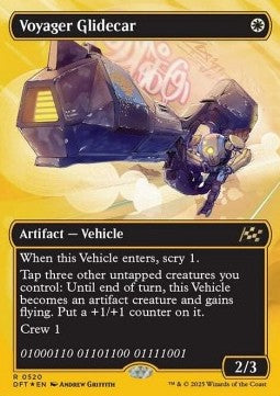 Voyager Glidecar (V.2)⁣ - Aetherdrift: First-Place⁣ (Rare)⁣ [520]
