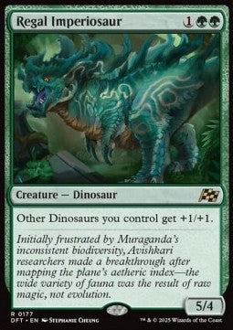 Regal Imperiosaur⁣ - Aetherdrift⁣ (Rare)⁣ [177]
