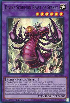 Divine Scorpion Beast of Serket⁣ - Maze of the Master⁣ (Super Rare)⁣ [005]
