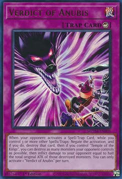 Verdict of Anubis⁣ - Maze of the Master⁣ (Ultra Rare)⁣ [009]