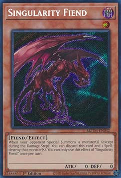Singularity Fiend⁣ - Maze of the Master⁣ (Secret Rare)⁣ [042]