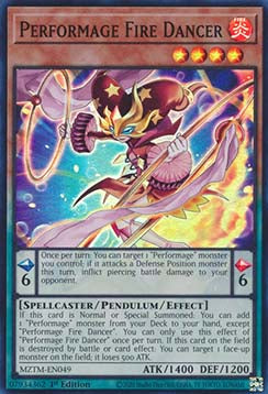 Performage Fire Dancer⁣ - Maze of the Master⁣ (Super Rare)⁣ [049]