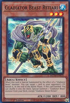 Gladiator Beast Retiari (V.1 - Super Rare)⁣ - Maze of the Master⁣ (Super Rare)⁣ [070]