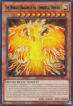 The Winged Dragon of Ra - Immortal Phoenix (V.1 - Rare)⁣ - Maze of the Master⁣ (Rare)⁣ [074]