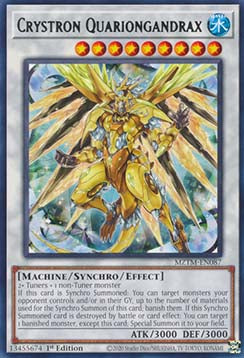 Crystron Quariongandrax⁣ - Maze of the Master⁣ (Rare)⁣ [087]