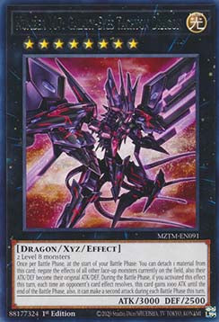 Number 107: Galaxy-Eyes Tachyon Dragon (V.1 - Rare)⁣ - Maze of the Master⁣ (Rare)⁣ [091]