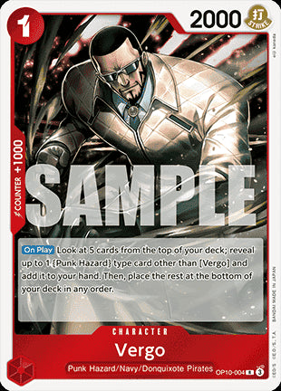 Vergo (OP10-004)⁣ - Royal Blood⁣ (Rare)⁣ [004]