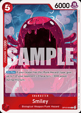 Smiley (OP10-009)⁣ - Royal Blood⁣ (Rare)⁣ [009]
