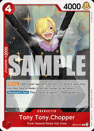 Tony Tony.Chopper (OP10-011)⁣ - Royal Blood⁣ (Rare)⁣ [011]