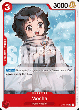 Mocha (OP10-015)⁣ - Royal Blood⁣ (Uncommon)⁣ [015]