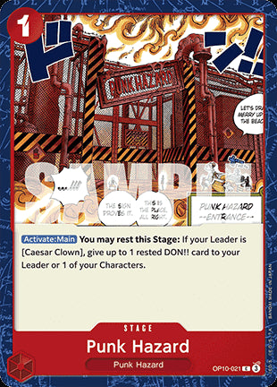 Punk Hazard (OP10-021)⁣ - Royal Blood⁣ (Common)⁣ [021]