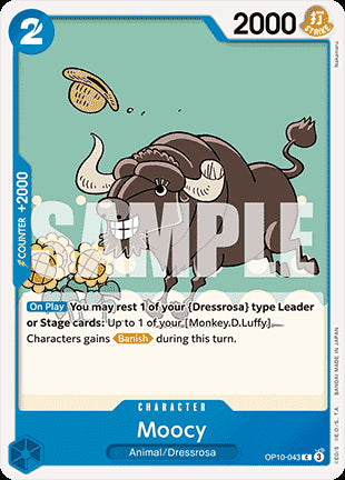 Moocy (OP10-043)⁣ - Royal Blood⁣ (Common)⁣ [043]